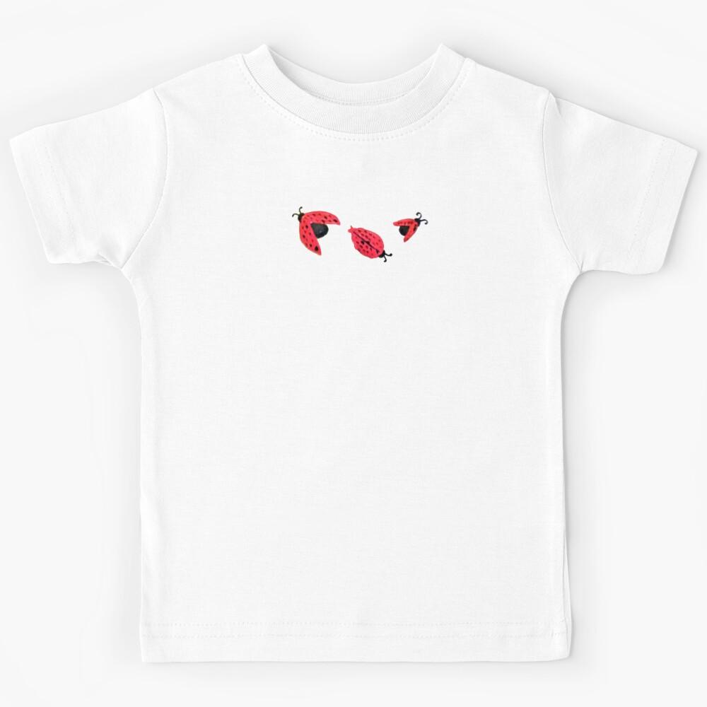 3 Ladybugs Kids T-Shirt 140