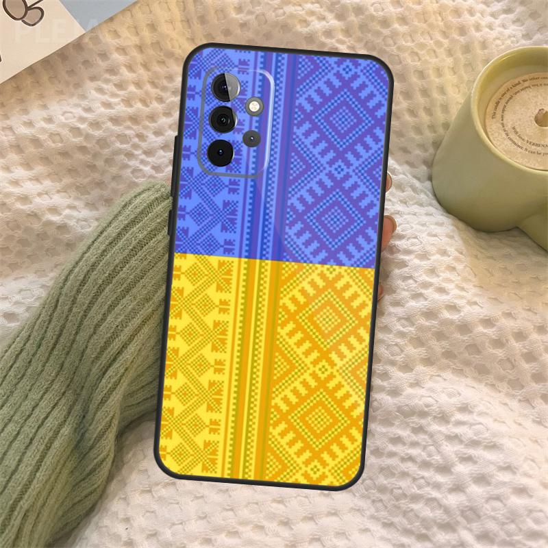Ukrainian Pattern For Samsung Galaxy A52 A52S A32 A12 A22 A72 A21S A50 A70 A71 A51 A33 A73 A53 Cover Case