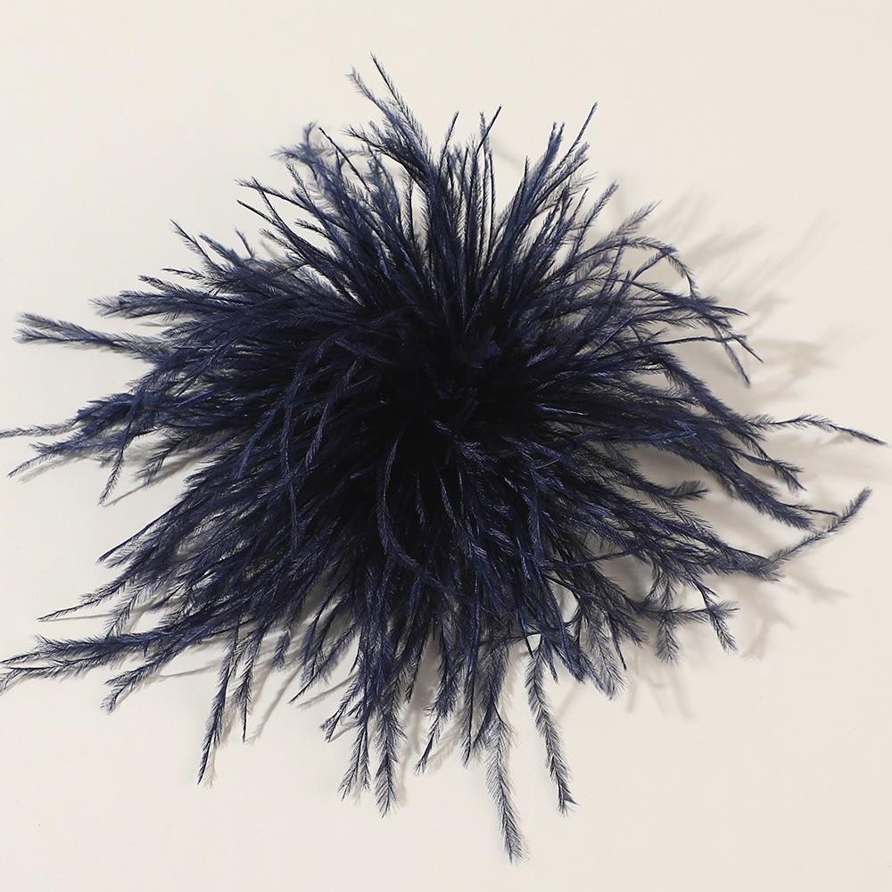 Broches à Plumes Grandes 8-10cm Design Exagéré Broche à Plumes Accessoires Accessoires pour Cheveux