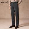 Judger Herren Verdickte Karierte Gerade Leg Casual Hose