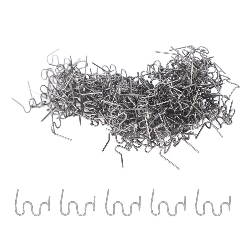 500PCS 0.8mm Diameter Welding Hot Staples Alloy Bumper Repair Welding Wire  Maintenance Technician