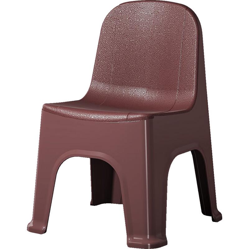 Youshu Thickened Plastic Backrest Stool