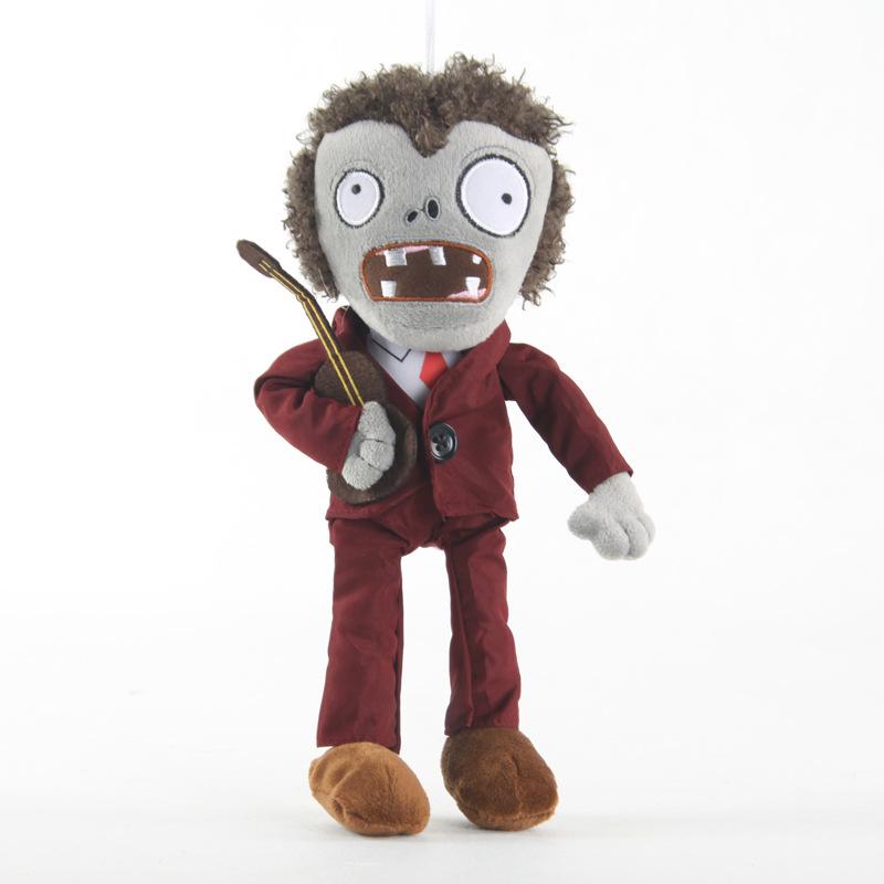39 Styles 22-30cm Plants Vs Zombies Cosplay Plush Toys PVZ Hats Pirate Duck Zombie Plush Stuffed Toy Doll for Children Kids Gift