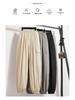 Autumn Gray Quick-Dry Wide-Leg Retro Sport Pants