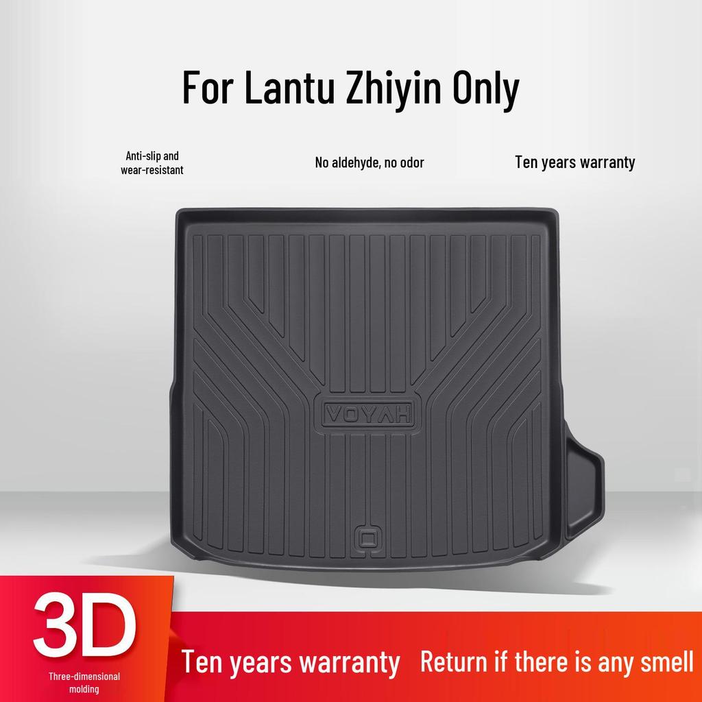 Lantu Zhiyin TPE Waterproof Rear Trunk Mat: Interior Car Decoration & Modified Accessories