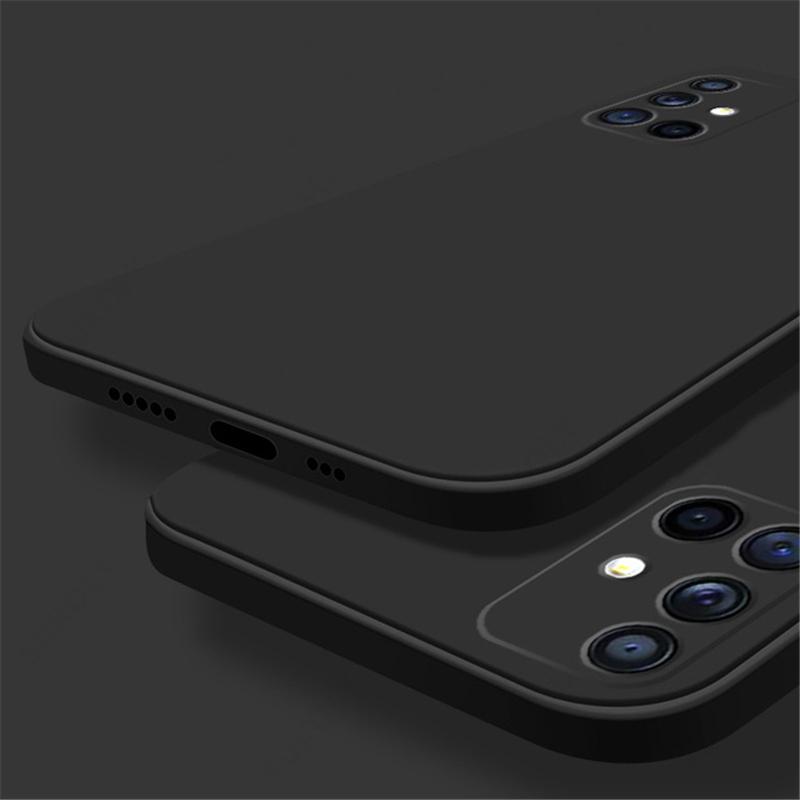 Pouzdro A53 A73 A33 A23 Skin Feel Soft Liquid Silikonová pouzdra pro Samsung Galaxy A53 A23 A33 A73 A13 A22 A32 A52 A72 A51 A71 M32 M33 M53 5G 4G zadní kryt
