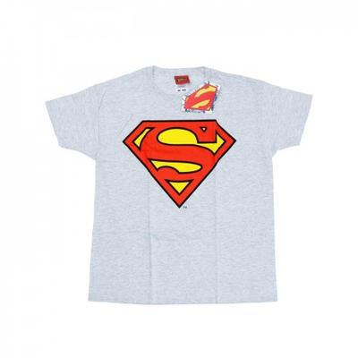 Camiseta masculina com logotipo do Superman