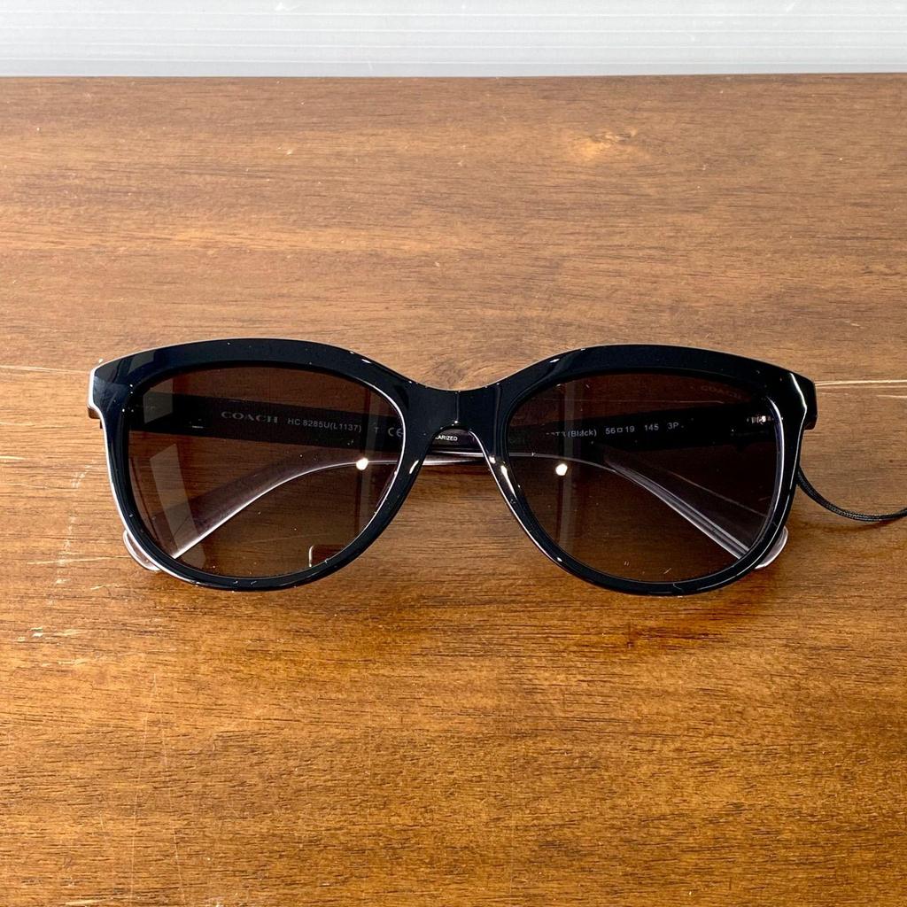 Used Coach COACH Sunglasses Men's Women's Black Unisex Eyewear