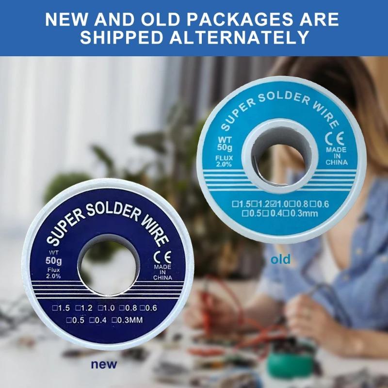 20/30/50/100g Electronic Soldering Wire Solder Wires Rosin Core Tin Multipurpose Welding Flux Iron Wire Reel Household Tool