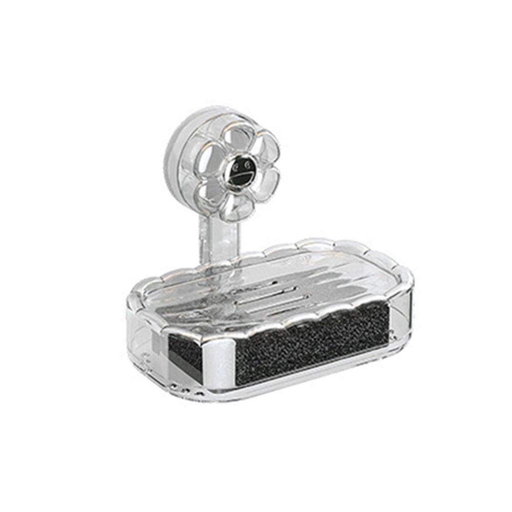 

Многоразовая мыльница Держатель Мощная вакуумная присоска Сильная фиксация Мыльница Экономитель мыла Ванная Clear-Single Layer