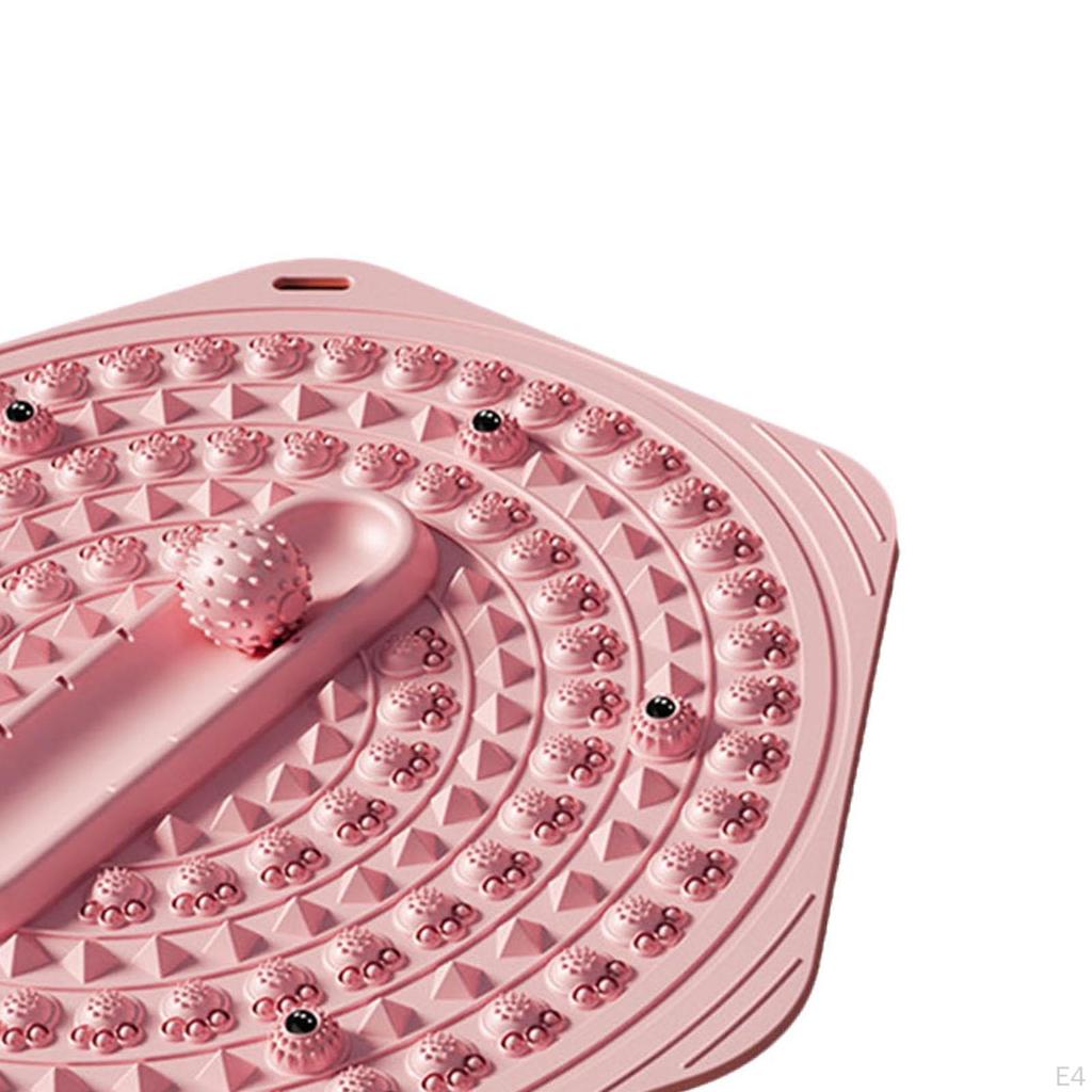 Acupressure Foot Massager Mat Creative Pressure Point Pad for Travel Workout