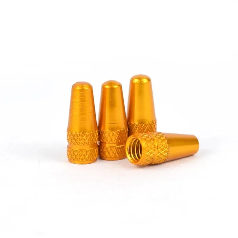 4 sztuki aluminiowej opony rowerowej Prest Valve Cap MTB Road Bike Covered Protector Road MTB Tyre Dustproof Bike Presta Valve