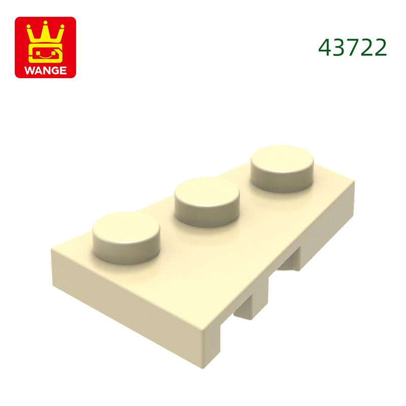 158Pcs/lot 43723 2x3 Right Wedge Plate Construction Bricks MOC Accessories Works With Featuring Blocks Kids Playthings Gift Idea Box