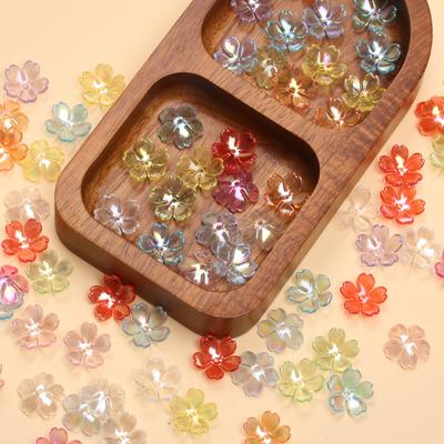 Loose Beads 14.7mm High Quality For Jewelry Making Earrings DIY Galsang Flower Acrylic Necklace Bracelets New Fashion 100PCS