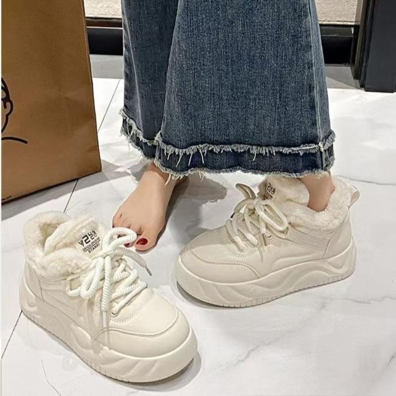 New Women's Cotton Shoes, Casual Shoes, Snow Boots, Women's Waterproof Sports Shoes and Board Shoes