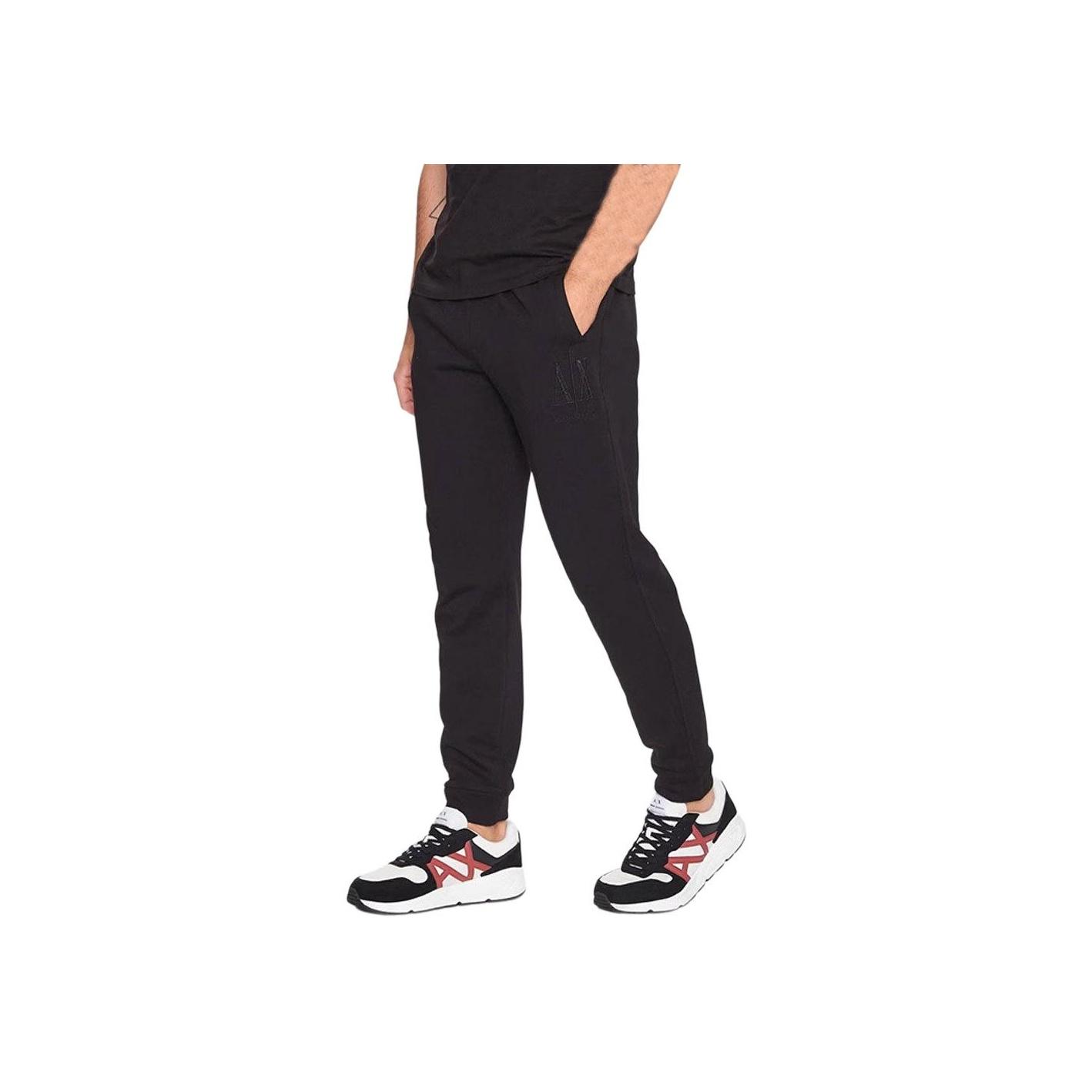 

Emporio Armani Ss23 Logo Embroidered Pocket Long Pants Knitted Sports Pants Men pants Black 8NZPPQ-ZJ1ZZ-5237 XL