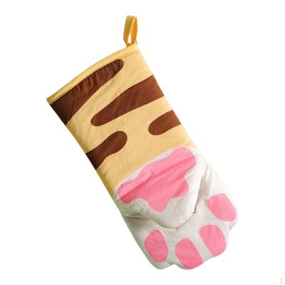 Cute Cat Oven Mitts for Baking and Grilling