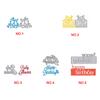 Happy Birthday Cutting Dies Embossing Stencil Mould DIY Scrapbook Photo Album Crafts