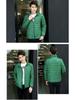 Men's Lightweight Down Jacket, Stand Collar, Slim Fit, Plus Size, Autumn/Winter Collection, Casual Short Coat