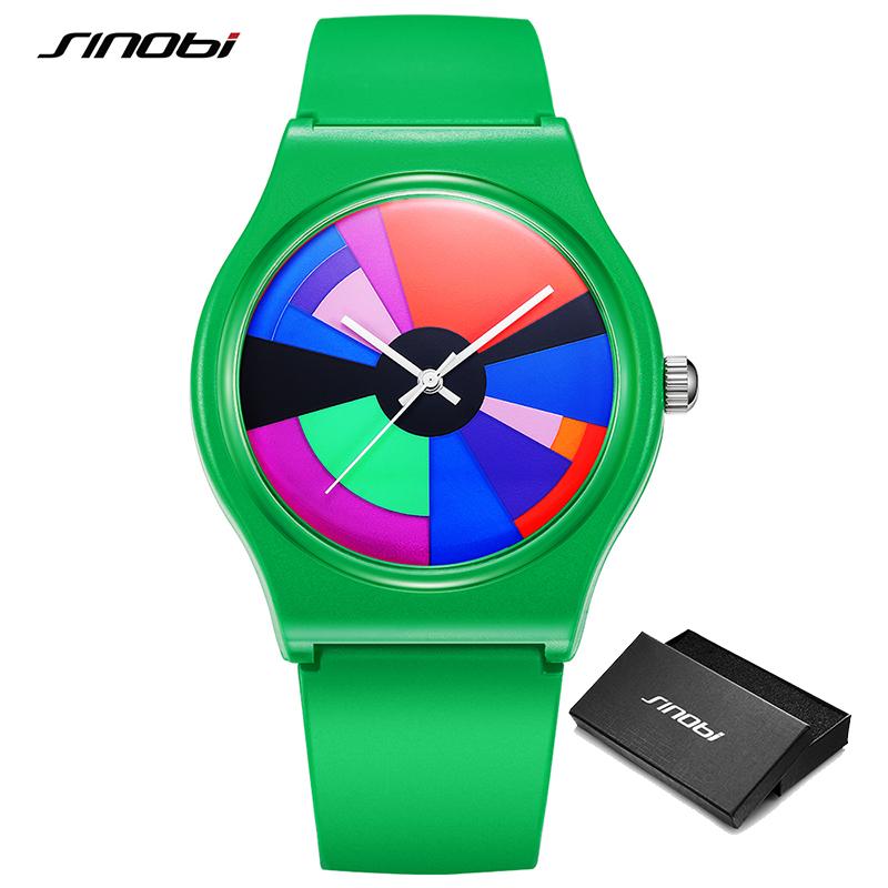 

SINOBI Оригинальный дизайн Мужские часы Лучшие подарки Часы Красочный стиль жизни Мужские спортивные кварцевые наручные часы Лучшие модные мужские часы оранжевый