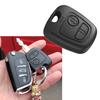 Replacement Key Fob Cover Case 2 Button Plastic Cover Easy Installation Remote Key Shell Universal for 206 307