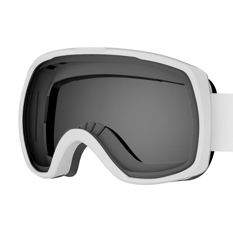 Unisex ski goggles with spherical lenses, windproof and anti-fog, essential protective eyewear equipment for snow sports