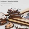Cat Cartoon Shape Puzzles Wooden Animal Shape Puzzles Animal Jigsaw Puzzles  Montessori Toys