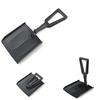 For Car Trunk Collapsible Shovel Folding Snow Shovel Black Compact Snow Shovel With Pouch Carry Pouch Included