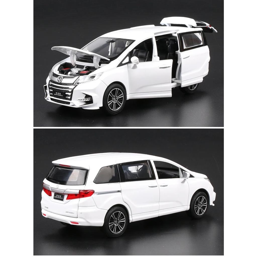1/32 Honda ODYSSEY Car Model Alloy Car Die Cast Toy Car Model Car Pull Back Children Toy Gift Collectible