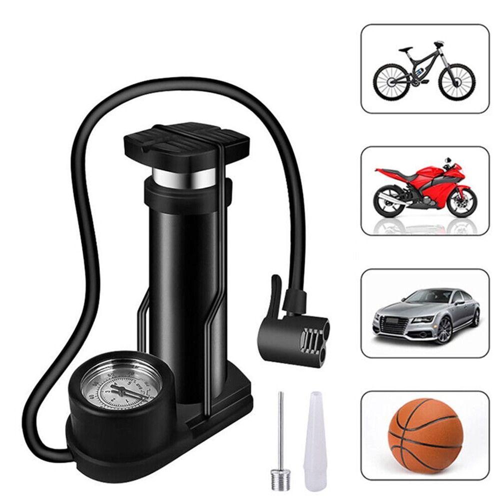 

Multipurpose Mini Portable Inflator Foot Pump Inflation Pump Bike Pump