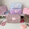 Plush Pencil Case Portable Makeup Bag Light Luxury Pen Bag  Back To School