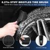 Car Wheel & Tire Brush Set, Wheel Cleaner Brush, Soft & Stiff Bristle Cleaning Brush, Wheel Brushes For Cleaning Wheels, Rim Brush For Car Body