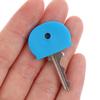 10ks Smíšené barvy Guma Soft Key Zámky Klíče Kryty klíčů Topper Keyring