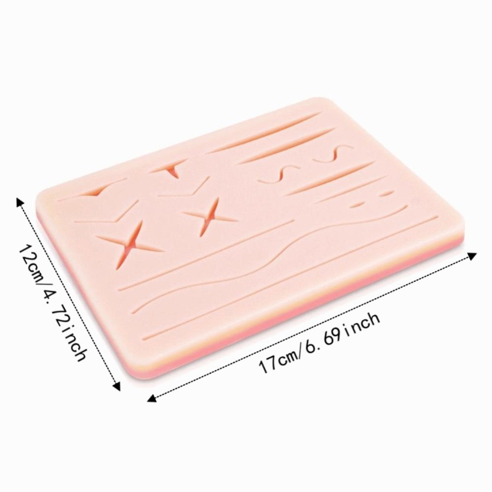 Silicone Suture Practice Training Kit Suturing Practice Operate Suture Teaching Equipment  Students