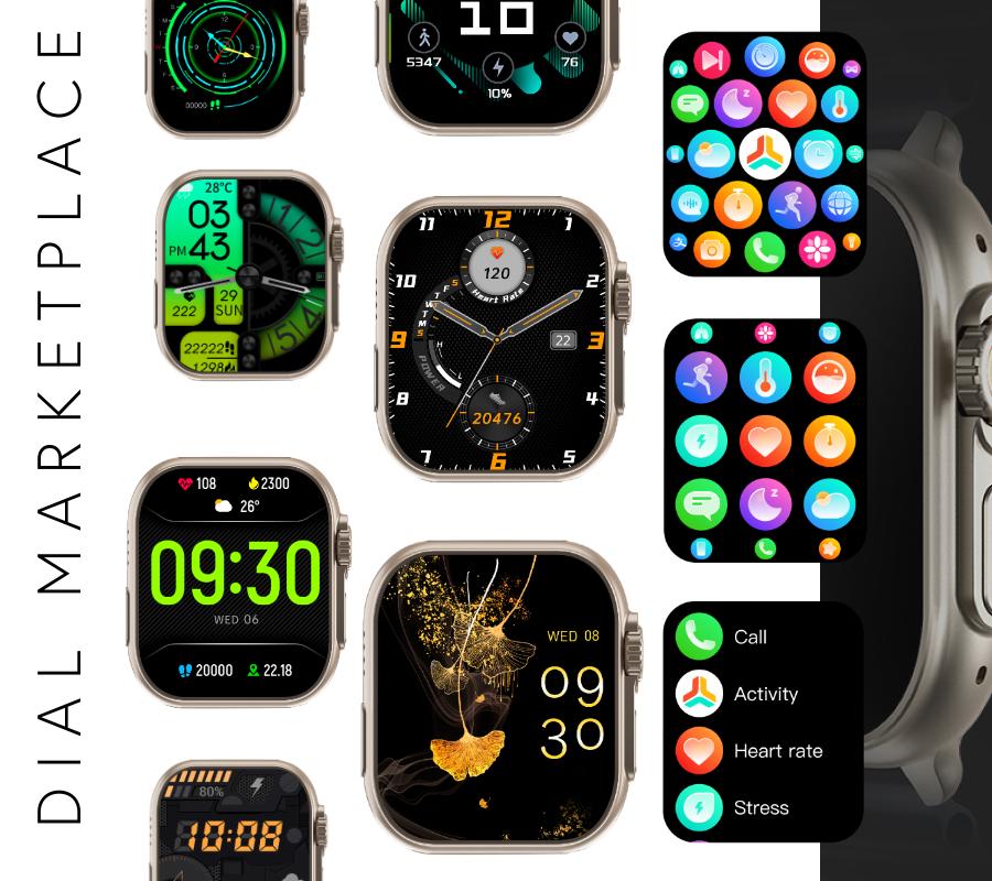 Smartwatch Rubicon Rncf17 Czarny