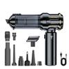 4-in-1 Handheld Car Vacuum: Brushless Motor, Electric Duster, Vacuum Pump & Inflator