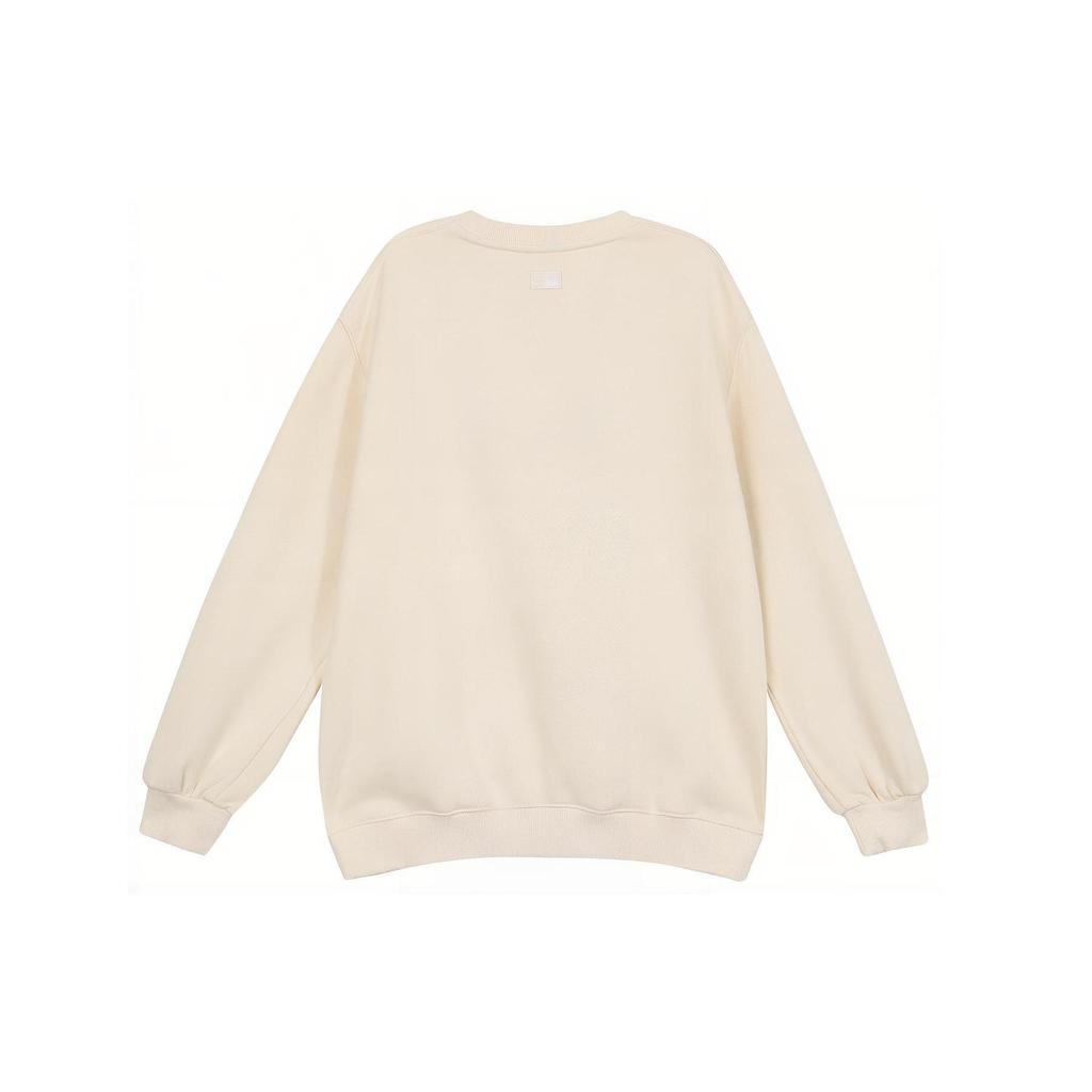 MLB Sweatshirts Unisex White Crew Neck Thickened Regular 31MTC8961-50I