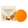 100g Persimmon Nourishing Cleansing Soap, Rich Foam Refreshing Fragrance Body Soap, Full Body Use Soap Without Tight Feeling After Washing