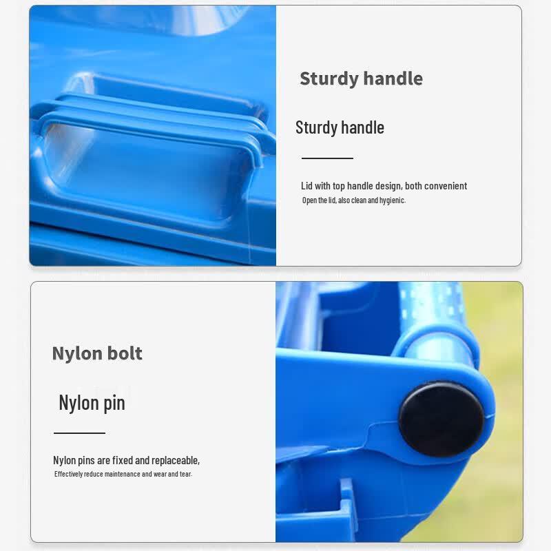 Heavy-Duty Outdoor Recycling Waste Bin