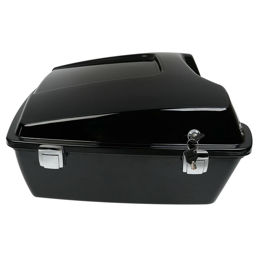 Motorcycle 10.7 Chopped Trunk Set For Harley Touring Road King Road Glide Electra Glide 1997-2013