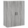 VidaXL Armoire murale sonoma gris 69,5x34x90 cm 828442