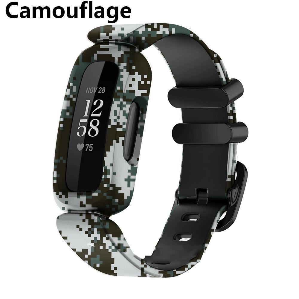 Cinturino da polso Braccialetto in silicone Per Fitbit Ace 3/inspire 2 Cinturino per orologio intelligente Braccialetto Sostituzione Cinturini da polso per bambini