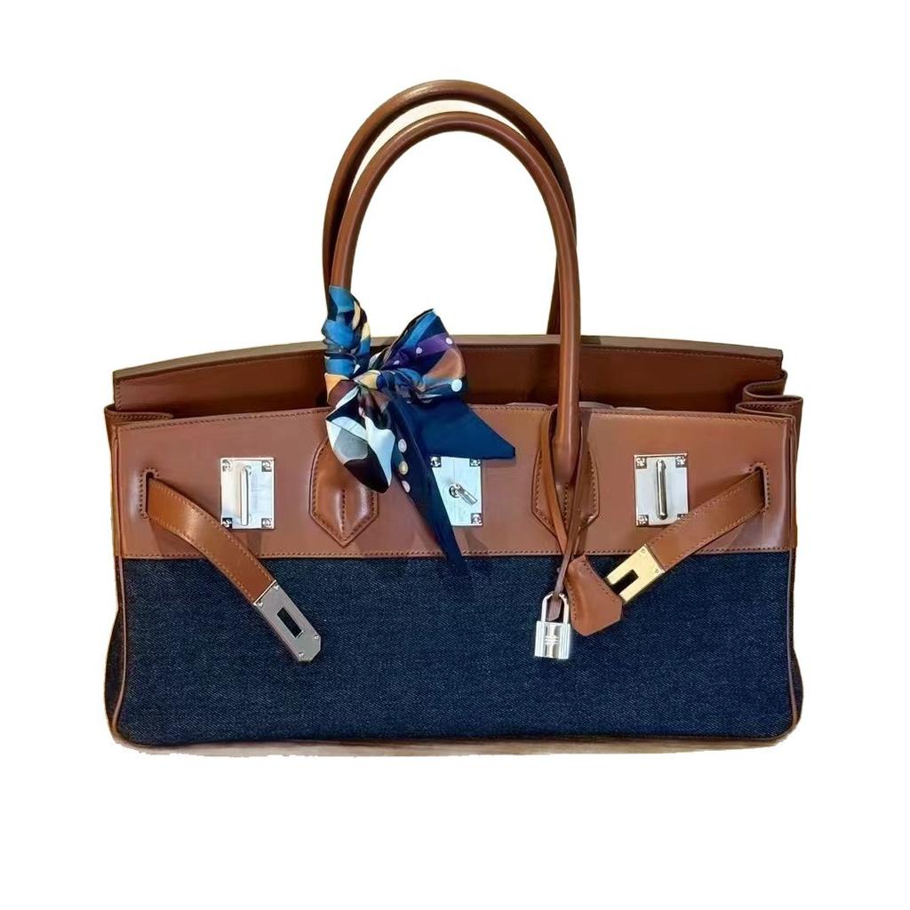 2025 nowa pozioma torba 42 pod pachę przenośna na ramię skórzana damska torba Togo pierwsza warstwa skóry bydlęcej