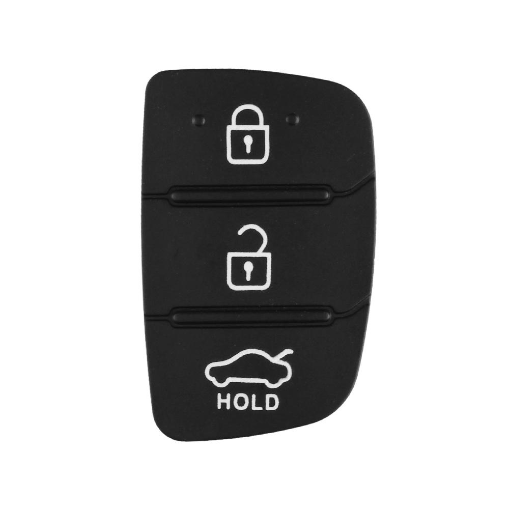 KEYYOU Fob 3 Buttons Flip Folding Remote Car Key Shell Case For Hyundai HB20 SANTA FE IX35 IX45 Accent I40 Solaris