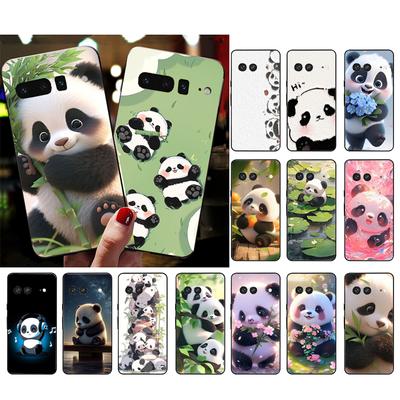 Panda Phone Case For Google Pixel 8 7 Pro 7A 7 6A 6 Pro Pixel 8A 4A 3A 4 XL Pixel 5 6 4 3 3A XL