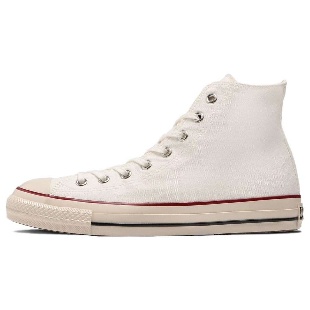 

Converse All Star Us Hi Удобные Простые Высокие Кеды из Канваса Унисекс Белые 31308190 36
