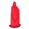 Adult Velour Grim Reaper Floor-Length Cape
