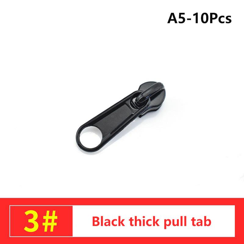 

10 шт. комплект для ремонта молний универсальная металлическая мгновенная замена молнии для рюкзака багажника исправление скользящих зубцов головки молнии