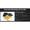 JACKALL Back Mesh Breathable Hat Mustard HA-A001 Lightweight Water-Repellent Solotex Fishing Cap with Adjustable Strap