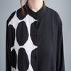 Spring and Autumn New Fashion Stitching Plus Size Loose Comfortable Refined Long Shirt Casual Long Sleeve Dress